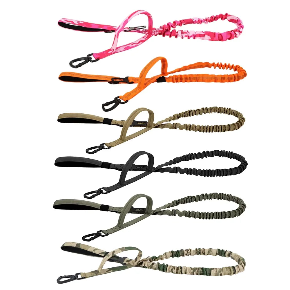 Petavel Adjustable Dog Leash With Quick Release Dual Handles Training