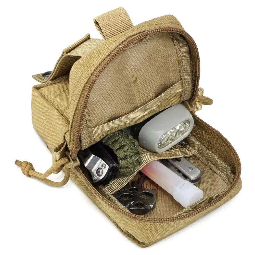 PetraVel Tactical Dog Molle Pouch Belt and Harness Set